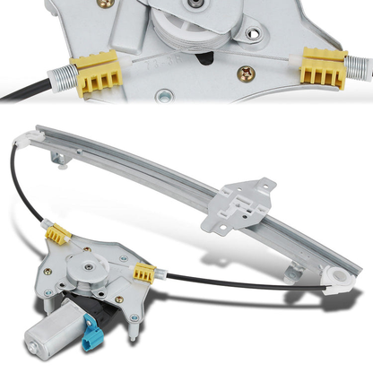 REGULADOR DE VENTANA WINDOW MOTORS & REGULATORS - METALLIC - 00-05 HYUNDAI ACCENT - METALLIC - BARE STEEL/PLASTIC