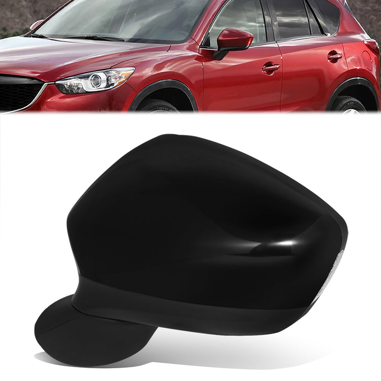 RETROVISOR MIRROR - OE STYLE - MAZDA CX-5 13-15 - WITH POWER WITH SIGNAL - DRIVER SIDE - PAINT TO MATCH - BLACK