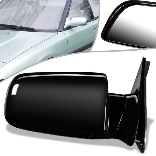 RETROVISOR MIRROR - OEM - 88-98 CHEVY GMC C/K 1500 / 88-00 CHEVY GMC C/K 2500 / 88-02 CHEVY GMC C3500 / 88-00 CHEVY GMC K3500 / 95-99 CHEVY TAHOE / 92-99 GMC YUKON / SUBURBAN - MATTE - BLACK - RIGHT