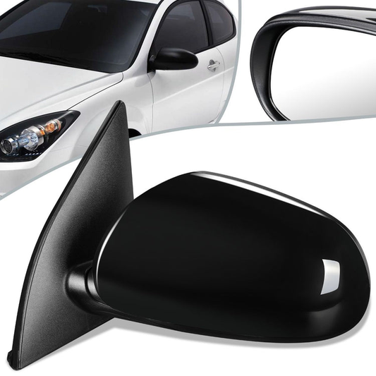 RETROVISOR MIRROR - OEM - 10-11 HYUNDAI ACCENT - MANUAL - BLACK - LEFT