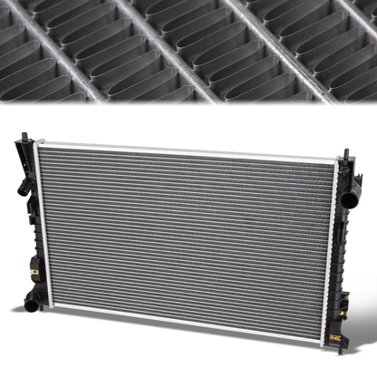 RADIADOR RADIATOR - OEM - 10-12 FORD TAURUS SHO / 10-12 LINCOLN MKS - FITS 3.5L TURBO AUTOMATIC TRANSMISSION - DPI 13186