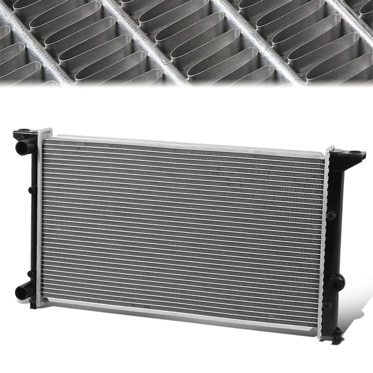 RADIADOR RADIATOR - OEM - 95-98 VOLKSWAGEN CABRIO / 93-99 VOLKSWAGEN GOLF / 93-99 VOLKSWAGEN JETTA - FITS 1.8L, 1.9L, 2.0L MANUAL TRANSMISSION MODELS - WITH 14-7/8 IN. CORE; W/ SLOT MOUNTS ON BOTTOM - DPI-1557