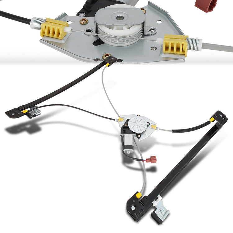 REGULADOR DE VENTANA WINDOW MOTORS & REGULATORS - METALLIC - 04-07 CHRYSLER TOWN & COUNTRY/04-07 DODGE CARAVAN/04-07 DODGE GRAND CARAVAN - METALLIC - BARE STEEL/PLASTIC