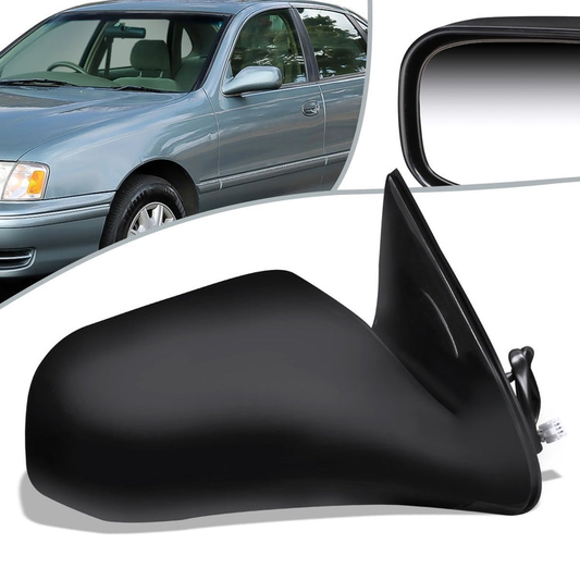 RETROVISOR MIRROR - OEM - 95-99 TOYOTA AVALON - POWERED - BLACK MATERIAL - RIGHT