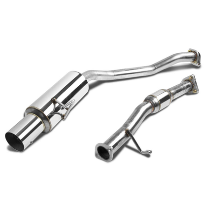 TUBERIA CATBACK CATBACK - 00-04 HONDA S2000 AP1 - SINGLE TIP - STAINLESS STEEL