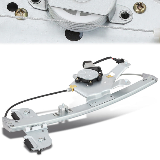 REGULADOR DE VENTANA WINDOW MOTORS & REGULATORS - METALLIC - 00-05 BUICK LESABRE - METALLIC - BARE STEEL/PLASTIC