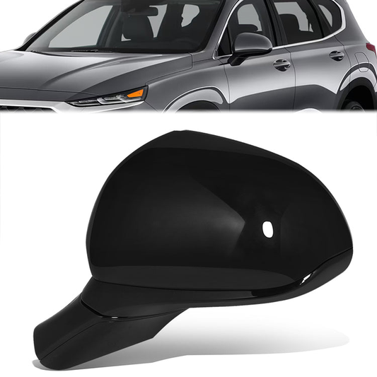 RETROVISOR MIRROR - OE STYLE - HYUNDAI SANTA FE 19-20 - WITH POWER WITH HEATED GLASS - DRIVER SIDE - PAINT TO MATCH - BLACK