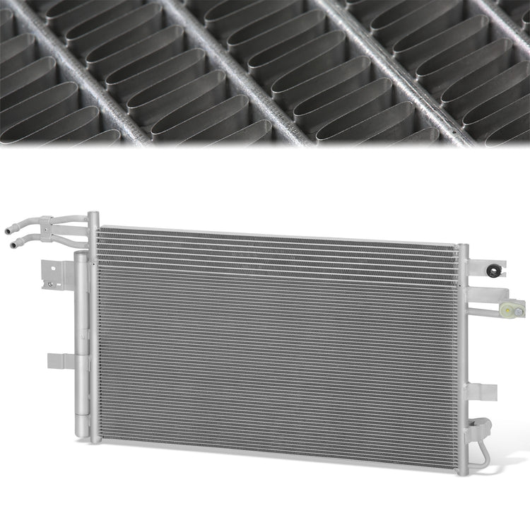 CONDENSADOR FORD POLICE INTERCEPTOR UTILITY 2013-2019 / FORD EXPLORER 2016-2019 - FITS 3.5L 3.7L MODELS - ALUMINIUM