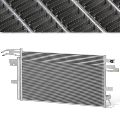 CONDENSADOR FORD POLICE INTERCEPTOR UTILITY 2013-2019 / FORD EXPLORER 2016-2019 - FITS 3.5L 3.7L MODELS - ALUMINIUM