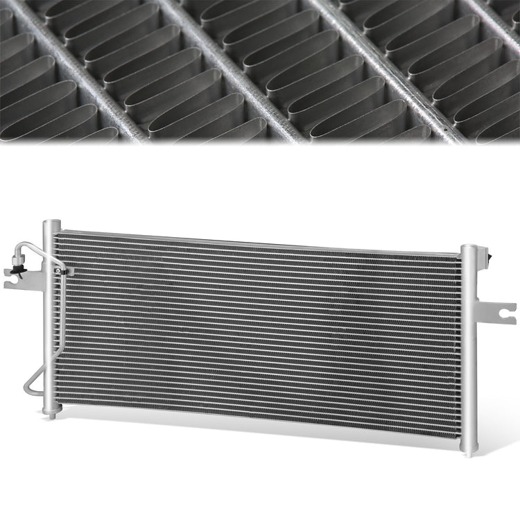 CONDENSADOR NISSAN FRONTIER 1998-2002 / NISSAN XTERRA 2000-2002 - ALUMINIUM