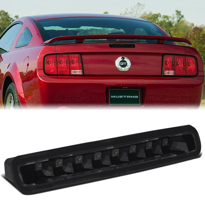 LUZ DE FRENO 05-09 FORD MUSTANG - LED - BLACK / SMOKE