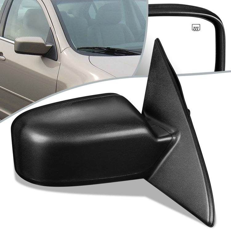 RETROVISOR MIRROR - OEM - 06-10 FORD FUSION / 06-10 MERCURY MILAN - POWERED - HEATED - TEXTURED - BLACK - RIGHT