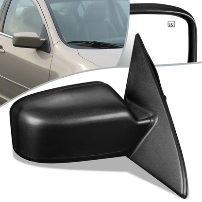 RETROVISOR MIRROR - OEM - 06-10 FORD FUSION / 06-10 MERCURY MILAN - POWERED - HEATED - TEXTURED - BLACK - RIGHT