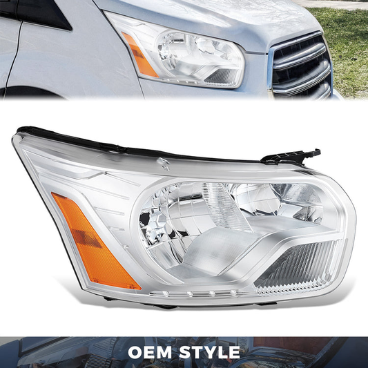 FAROS OE STYLE - 15-23 FORD TRANSIT - CHROME HOUSING - RIGHT SIDE