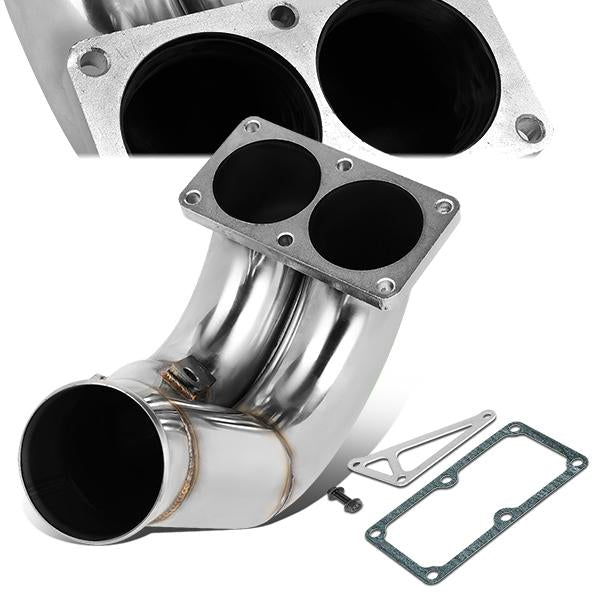 nan INTAKE MANIFOLD ELBOW - STAINLESS STEEL - 07-18 DODGE RAM 2500, 3500 - FITS 6.7L TURBO DIESEL MODELS