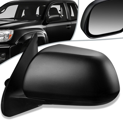 RETROVISOR MIRROR - OEM - 12-15 TOYOTA TACOMA - POWERED - TEXTURED - BLACK - LEFT