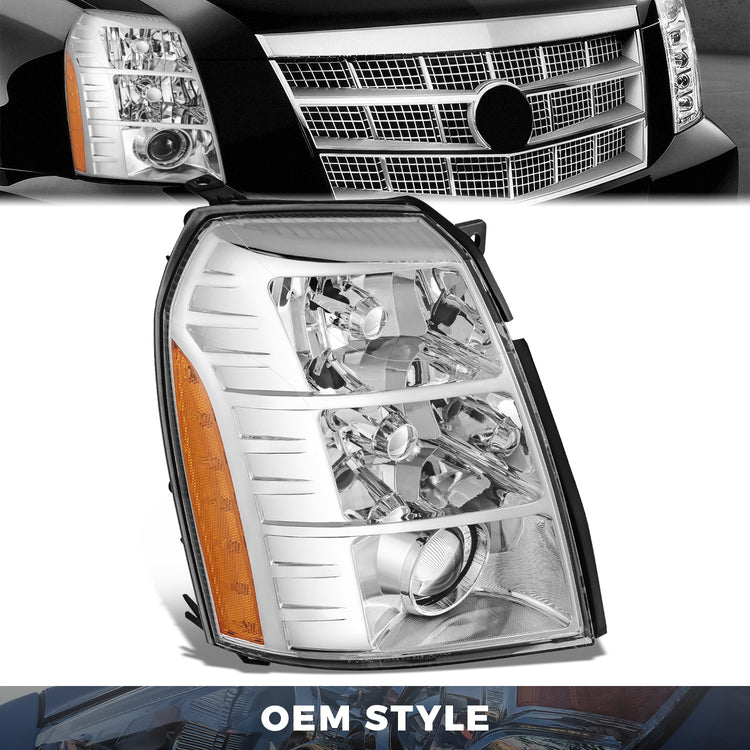 FAROS OE STYLE - 07-09 CADILLAC ESCALADE HID HEADLIGHT- RIGHT SIDE WITH BULB AND BALLAST