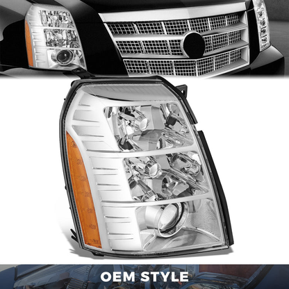 FAROS OE STYLE - 07-09 CADILLAC ESCALADE HID HEADLIGHT- RIGHT SIDE WITH BULB AND BALLAST