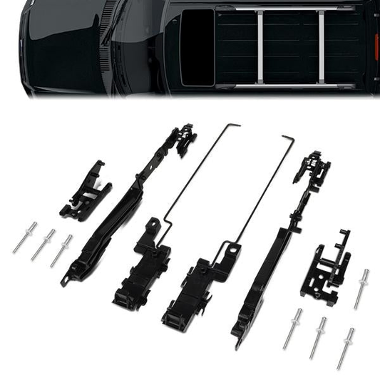 nan SUNROOF TRACK REPAIR KIT - 00-17 FORD EXPEDITION, LINCOLN NAVIGATOR / 00-14 FORD F-150 / 05-16 FORD F-250, F-350, F-450 SUPER DUTY / 06-08 LINCOLN MARK LT - ONLY FITS MODELS WITH FACTORY SUNROOFS