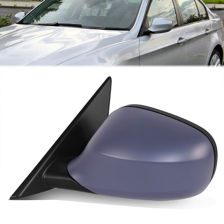 RETROVISOR MIRROR - OE STYLE - BMW 328I 09-12 - BMW 328I XDRIVE 09-12 - BMW 335I 09-12 - BMW 335I XDRIVE 09-12 - BMW 335D 09-12 - WITH POWER WITH HEATED GLASS - DRIVER SIDE - PAINT TO MATCH - BLACK