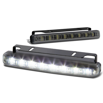 FAROS DE NIEBLA UNIVERSAL - 8 LED - DRL - SMOKE