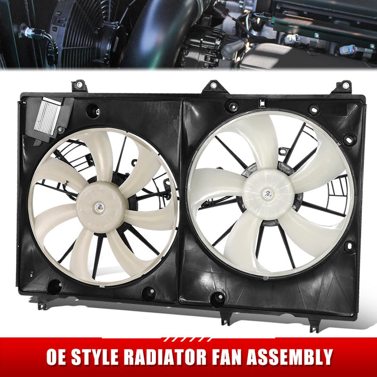 ABANICOS OE STYLE -TOYOTA HIGHLANDER 2009-2013 - 2.7L FOR VEHICLES BUILT IN USA - W/ TOWING PACKAGE