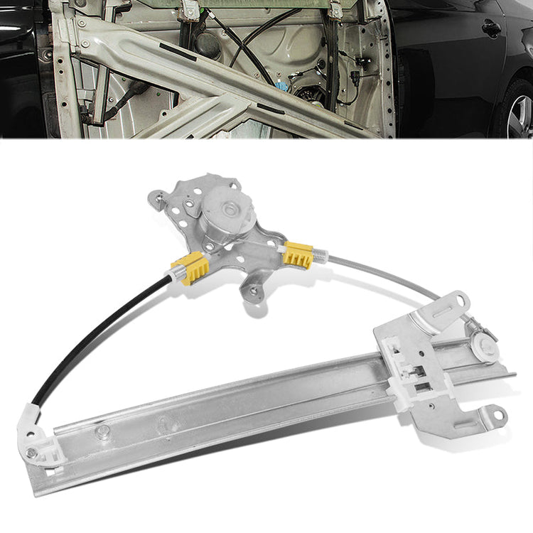 REGULADOR DE VENTANA WINDOW MOTORS & REGULATORS - METALLIC - 02-06 NISSAN ALTIMA - METALLIC - BARE STEEL/PLASTIC