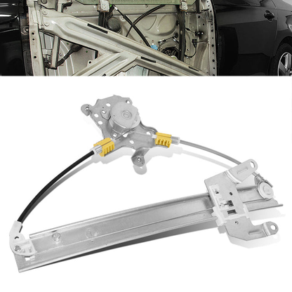 REGULADOR DE VENTANA WINDOW MOTORS & REGULATORS - METALLIC - 02-06 NISSAN ALTIMA - METALLIC - BARE STEEL/PLASTIC