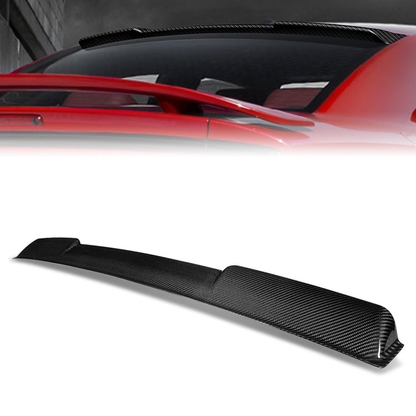 SPOILER CAR ROOF SPOILER - 11-14 DODGE CHARGER - CARBON FIBER BLACK