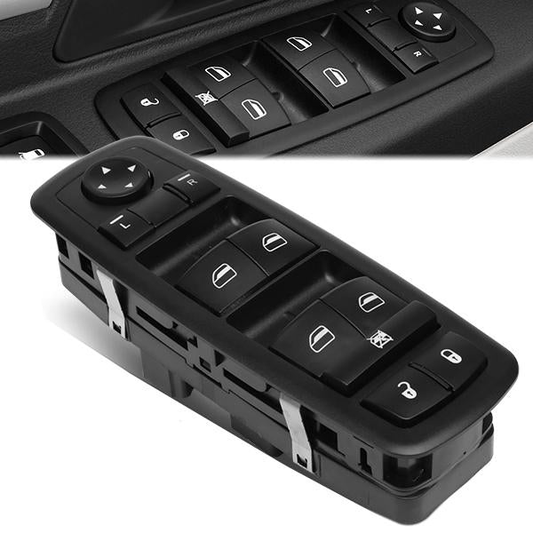 INTERRUPTOR ELEVADOR ELECTRICO 08-10 CHRYSLER TOWN & COUNTRY, DODGE GRAND CARAVAN - DRIVER SIDE - BLACK