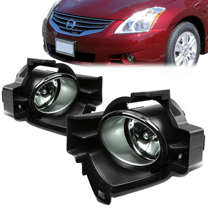FAROS DE NIEBLA 10-12 NISSAN ALTIMA 4-DR - W/ SWITCH - H11 BULB - SMOKE