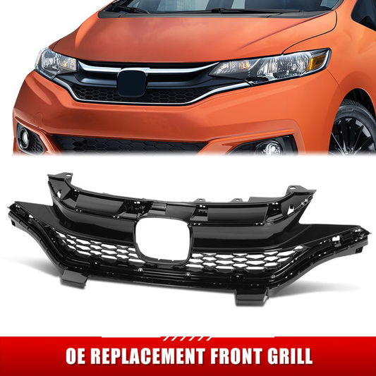 PARRILLA GRILLE - HD FT 15-20/ GRILLE ASS'Y 18-20/ W/PAINTED BLACK//PARTS.NO,HO1200237//OEM NO,71121T5RA50