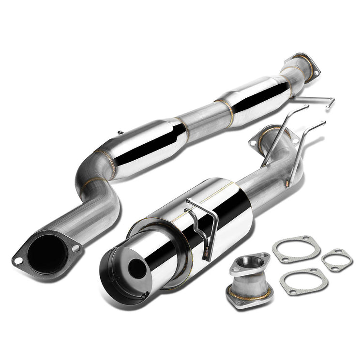 TUBERIA CATBACK CATBACK - 89-94 MITSUBISHI ECLIPSE GSX - SINGLE TIP - STAINLESS STEEL