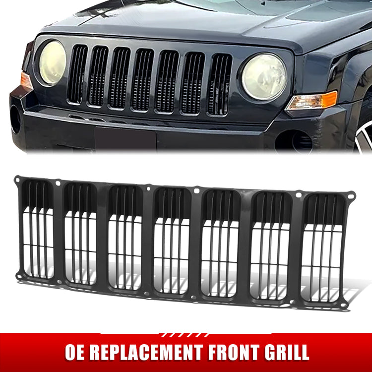 PARRILLA GRILLE - JP PATROT '07-'17/ GRILLE ASS'Y 07-10/ MAT-DARK GRAY//PARTS.NO,CH1200308//OEM NO,5116363AA