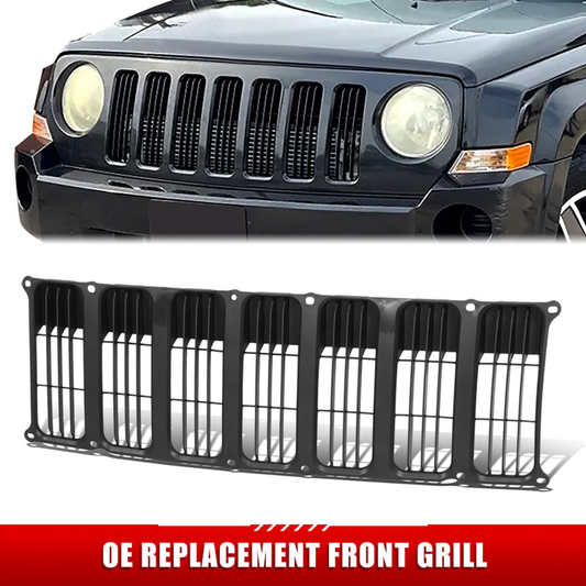 PARRILLA GRILLE - JP PATROT '07-'17/ GRILLE ASS'Y 07-10/ MAT-DARK GRAY//PARTS.NO,CH1200308//OEM NO,5116363AA