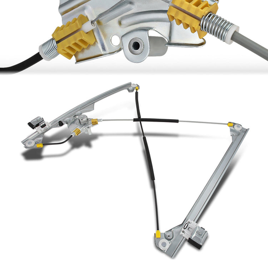 REGULADOR DE VENTANA WINDOW MOTORS & REGULATORS - METALLIC - 07-14 CHEVY SILVERADO SUBURBAN AVALANCHE GMC SIERRA YUKON 07-14 - METALLIC - BARE STEEL/PLASTIC