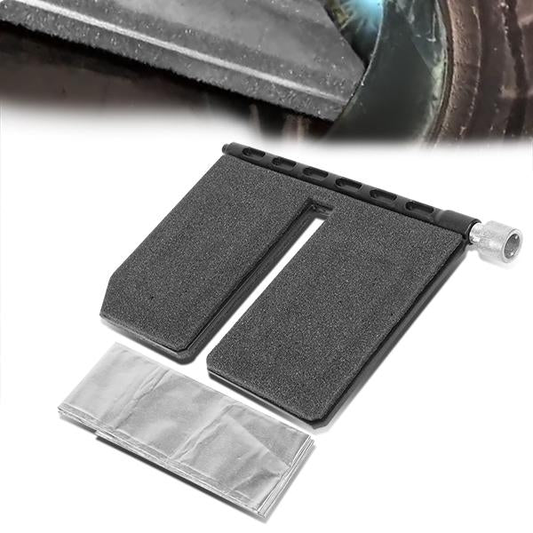 nan A/C RECIRCULATION HEATER BLEND DOOR - 02-06 DODGE RAM 1500 / 03-06 DODGE RAM 2500, 3500 - REQUIRES CUTTIG INTO HEATER BOX TO INSTALL / REPAIRS UPPER SECTION - BLACK