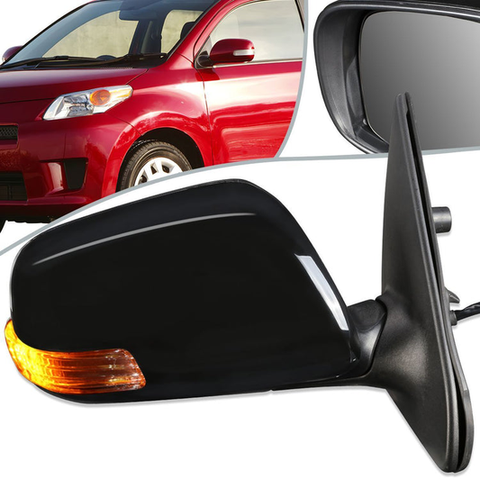 RETROVISOR MIRROR - OEM - 08-14 SCION XD - POWERED - PAINTABLE - BLACK - RIGHT