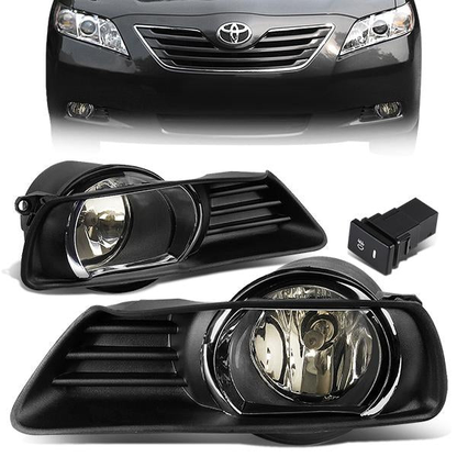 FAROS DE NIEBLA 07-09 TOYOTA CAMRY - W/ SWITCH - H11 BULB - DOES NOT FIT SE MODELS - SMOKE