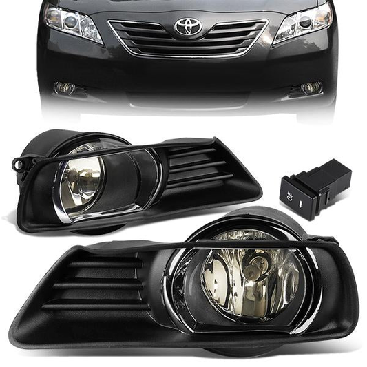 FAROS DE NIEBLA 07-09 TOYOTA CAMRY - W/ SWITCH - H11 BULB - DOES NOT FIT SE MODELS - SMOKE
