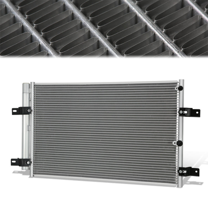 CONDENSADOR FORD EDGE 2007-2010 / LINCOLN MKX 2007-2010 - ALUMINUM - SILVER