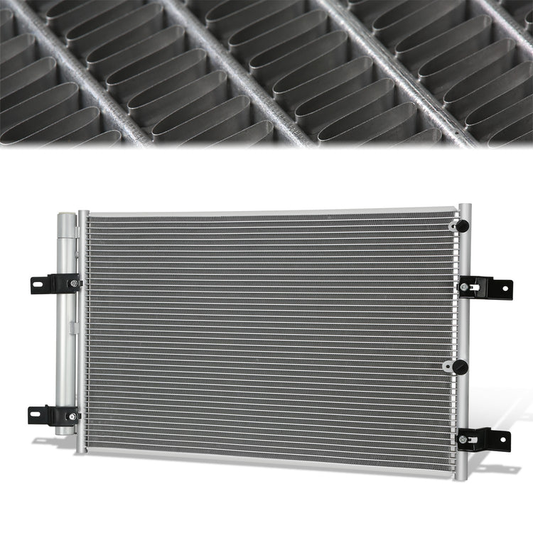 CONDENSADOR FORD EDGE 2007-2010 / LINCOLN MKX 2007-2010 - ALUMINUM - SILVER