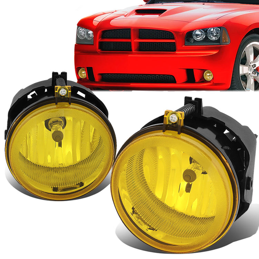FAROS DE NIEBLA 05-08 CHRYSLER PACIFICA / 05-09 SEBRING, TOWN AND COUNTRY / 08-10 DODGE AVENGER, CHALLENGER, GRAND CARAVAN / 07-10 CALIBER, NITRO / 05-07 CARAVAN . 06-09 CHARGER / 07-09 JEEP COMPASS, PATRIOT - AMBER