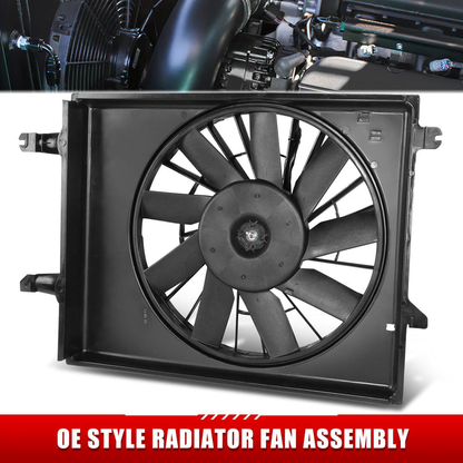 ABANICOS OE STYLE -MERCURY VILLAGER 1993-1995 / NISSAN QUEST 1993-1995 - WITH HEAVY DUTY COOLING