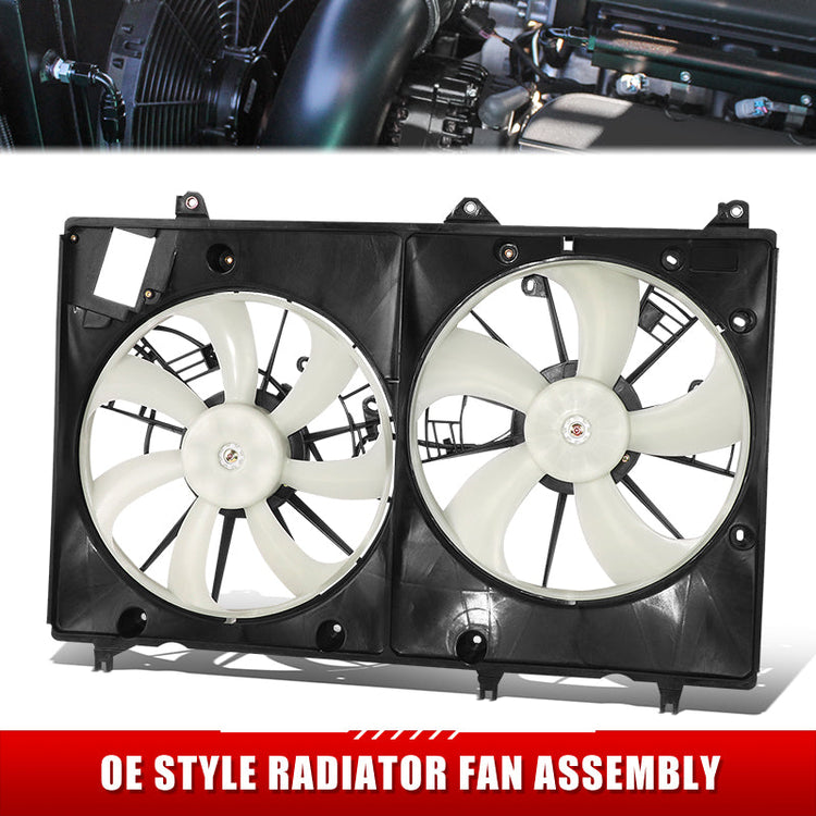 ABANICOS OE STYLE -TOYOTA HIGHLANDER 2008-2013 - FITS 3.5L MODELS WITH TOW PACKAGE