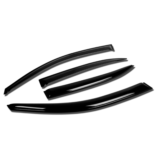 PROTECTOR DE VENTANA WINDOW VISORS - 13-15 CHEVY MALIBU / 2016 CHEVY MALIBU LIMITED - 4PCS - DARK SMOKE