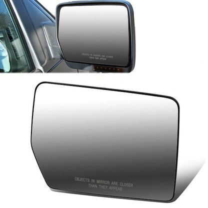 nan MIRROR GLASS LENS - OE STYLE - 04-14 FORD F-150 / 06-08 LINCOLN MARK LT - FITS MANUAL ADJUSTMENT MIRRORS ONLY - W/O TRAILER TOW, W/O HEAT, W/O BLIND SPOT, W/O AUTO DIMMING - PASSENGER SIDE