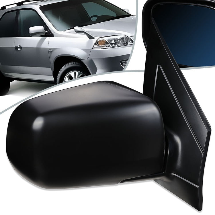 RETROVISOR MIRROR - 02-06 ACURA MDX - POWERED - HEATED - OEM - RIGHT - TEXTURED - BLACK