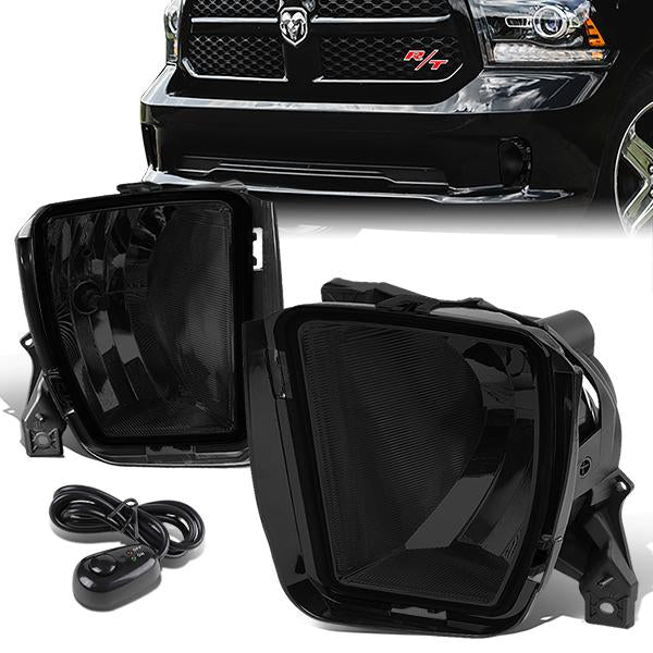FAROS DE NIEBLA 13-18  RAM 1500 - WITH SWITCH - SMOKE