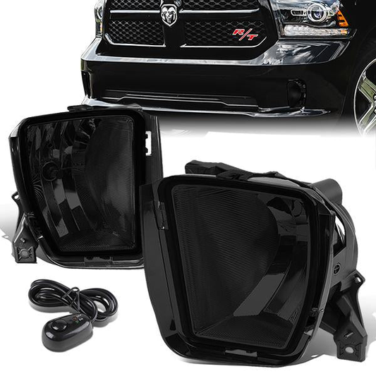 FAROS DE NIEBLA 13-18  RAM 1500 - WITH SWITCH - SMOKE
